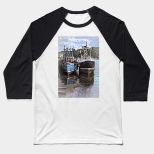 Fishing Boats At Tobermory Baseball T-Shirt